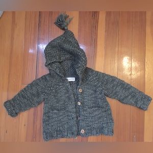 Piupiuchick Baby Button Cardigan - 6mo